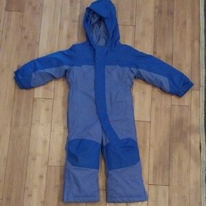 L.L. Bean Blue Snowsuit with Hood Size 3T